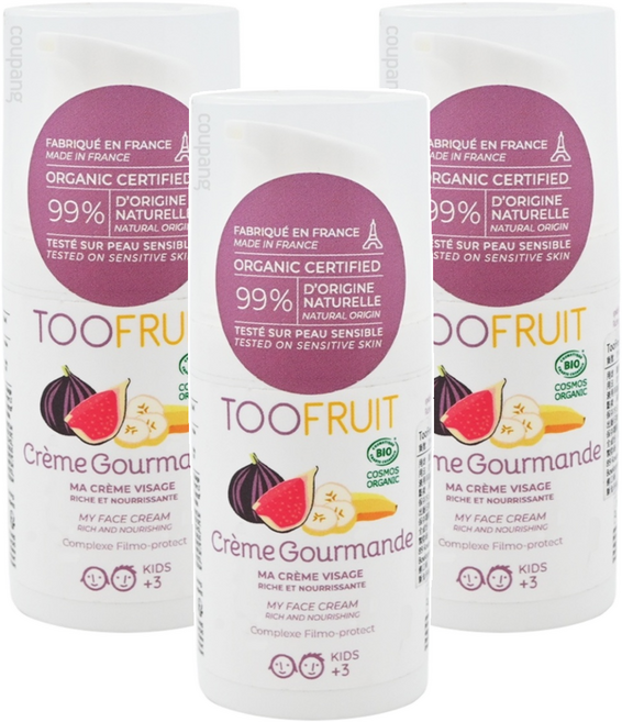 TOOFRUIT 果漾深層滋養乳液, 30ml, 3瓶