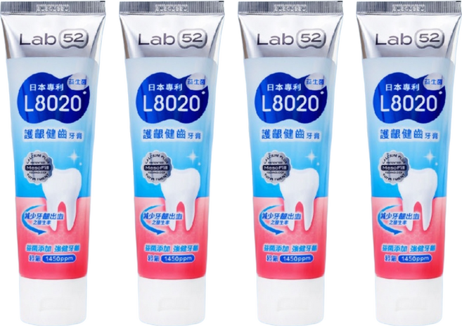 Lab52 齒妍堂 益生菌護齦健齒牙膏 L8020, 110g, 4條