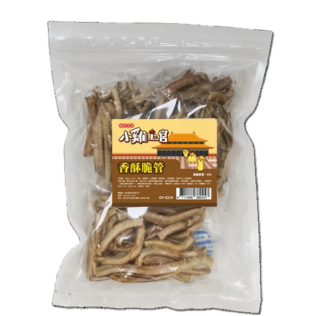 小雞上宮 香酥脆管, 200g, 1包