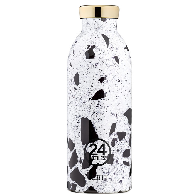 24BOTTLES 義大利不鏽鋼雙層保溫瓶 24C5G38, 水磨石, 500ml, 1個
