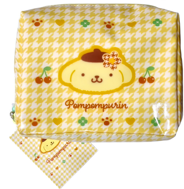 Sanrio 三麗鷗 復古千鳥格系列 方形化妝包