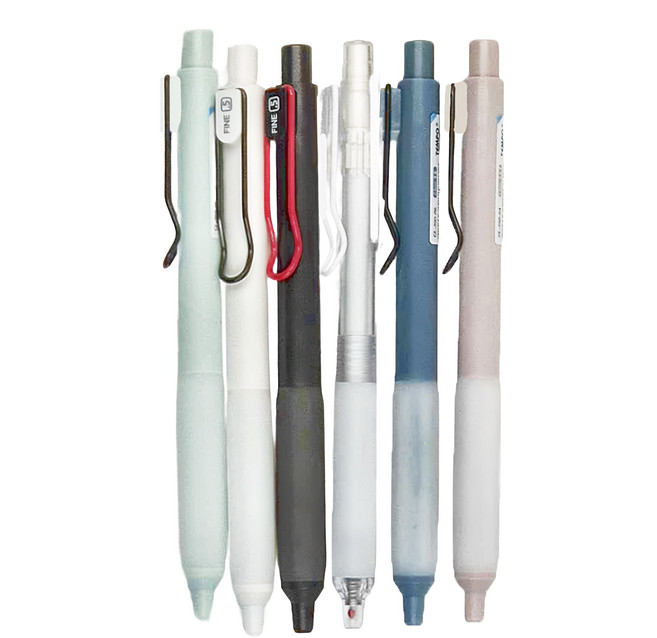 TEMPO 節奏牌 雙珠速乾自動中性筆 GL-250 規格:0.5mm 綜合色, 1組