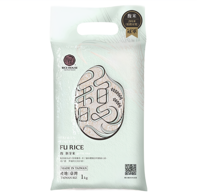 RICE HOUSE 米屋 馥胚芽米, 1kg, 1包