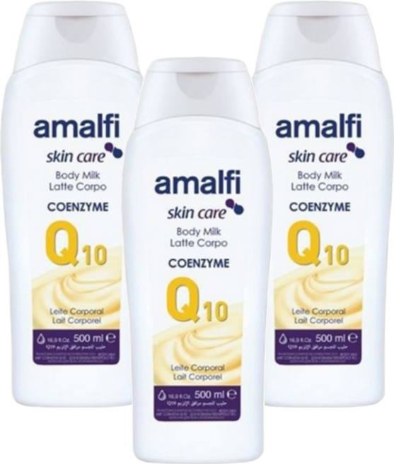amalfi Q10拉提淡化細紋緊膚乳, 500ml, 3瓶