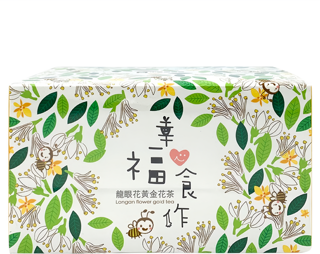 中寮鄉農會 龍眼花黃金花茶, 2g, 18包, 1盒