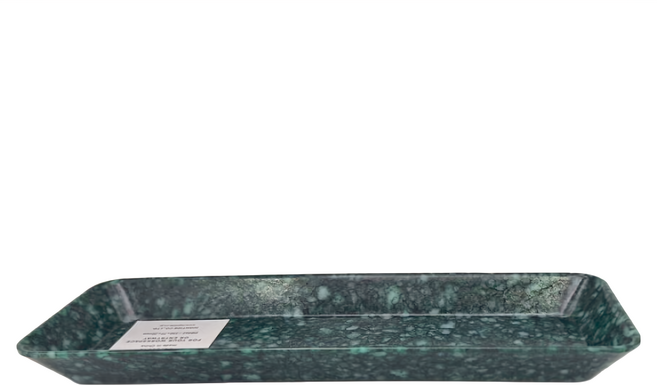 HIGHTIDE 大理石紋長方盤 DB062-DGN 230 x 77 x 20mm, 綠色, 1個
