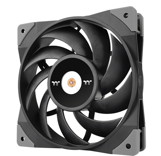 thermaltake 曜越 鋼影 TOUGHFAN 12 高風壓靜音風扇 CL-F117-PL12BL-A 黑色 1個