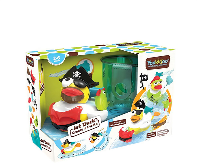 Yookidoo 戲水玩具, 神鴨奇航, 1組
