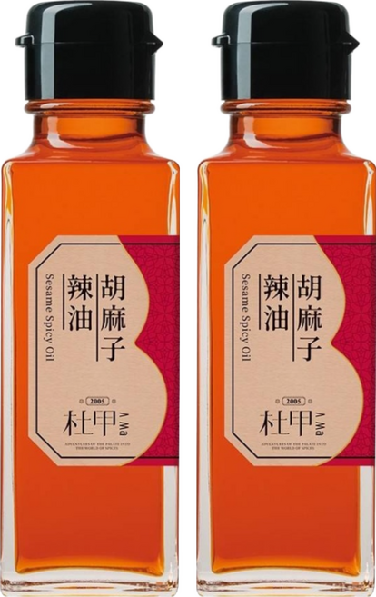 A-Ma 杜甲 胡麻子辣油, 100ml, 2瓶