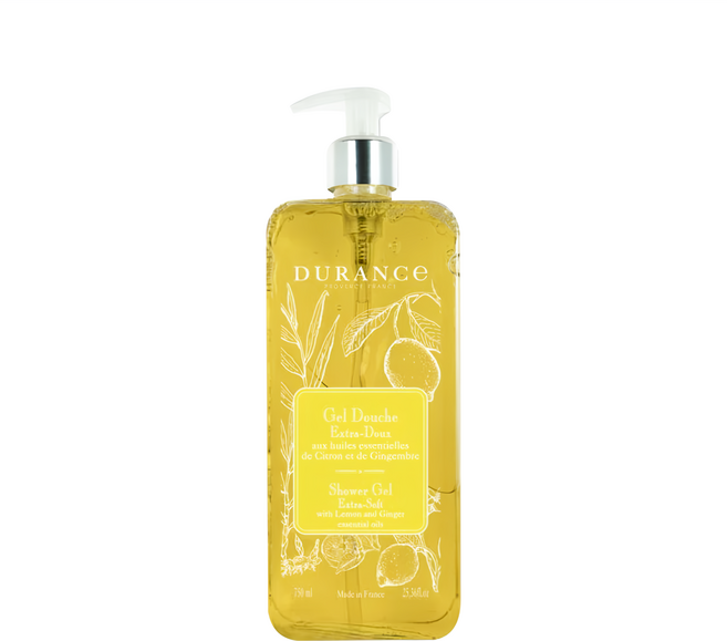 DURANCE 朵昂思 馬賽沐浴膠 檸檬薑汁, 750ml, 1瓶