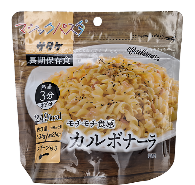 SATAKE 佐竹 培根義大利麵, 63.8g, 1包