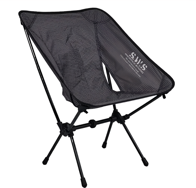 WellHike 玩客 SWS DYNEEMA 晨露月亮椅, 黑色, 1個
