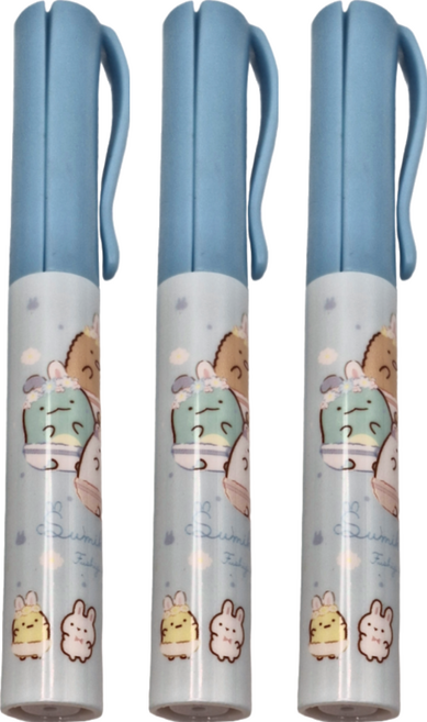 Sumikkogurashi 角落生物 圓型筆式剪刀, 3支, C 兔子