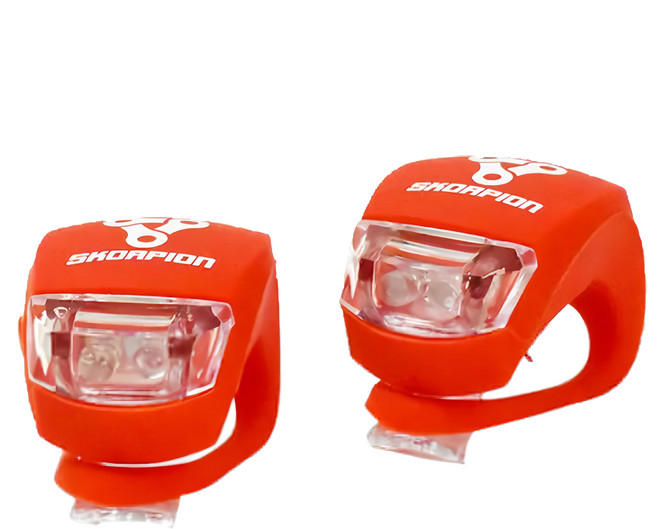 SKORPION 蠍牌 2LED 輕巧造型燈組 2入, 顏色隨機, 1組