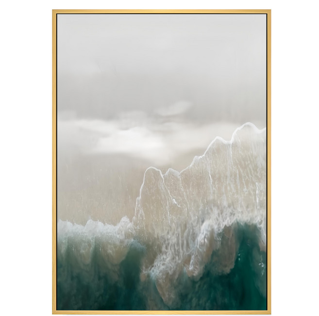 BOLUO GALLERY 菠蘿選畫所 雲山幻境I APAA3416D 掛畫, 木色