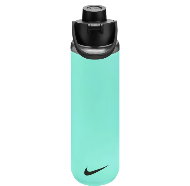 NIKE 耐吉 SS RECHARGE 大口徑保冷瓶 24oz, 綠色, 700ml, 1個
