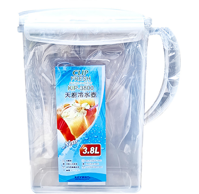 KEYWAY 聯府 天廚冷水壺, 白色, 3.8L, 1個