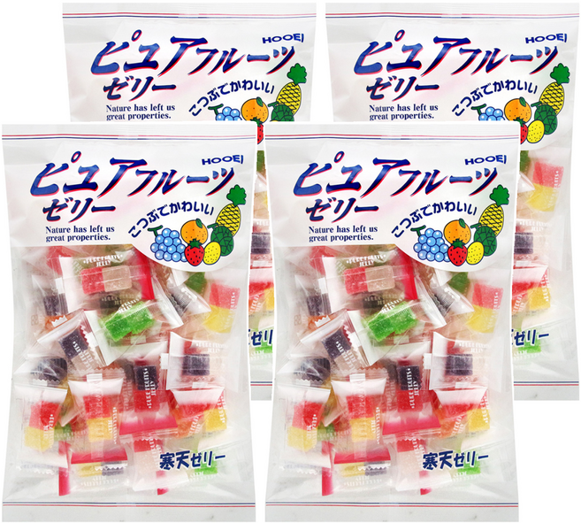 豐榮 水果風味軟糖, 240g, 4袋