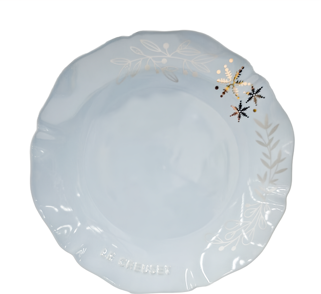 LE CREUSET 凡爾賽花園系列 圓盤, 淡海岸藍, 1個