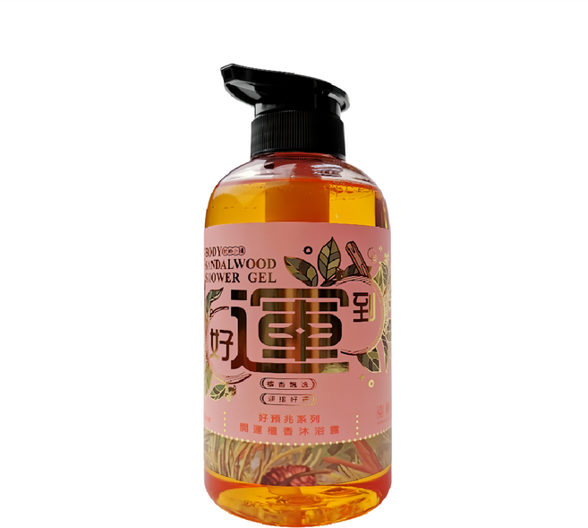 財神小舖 好運到 開運檀香沐浴露, 500ml, 1瓶