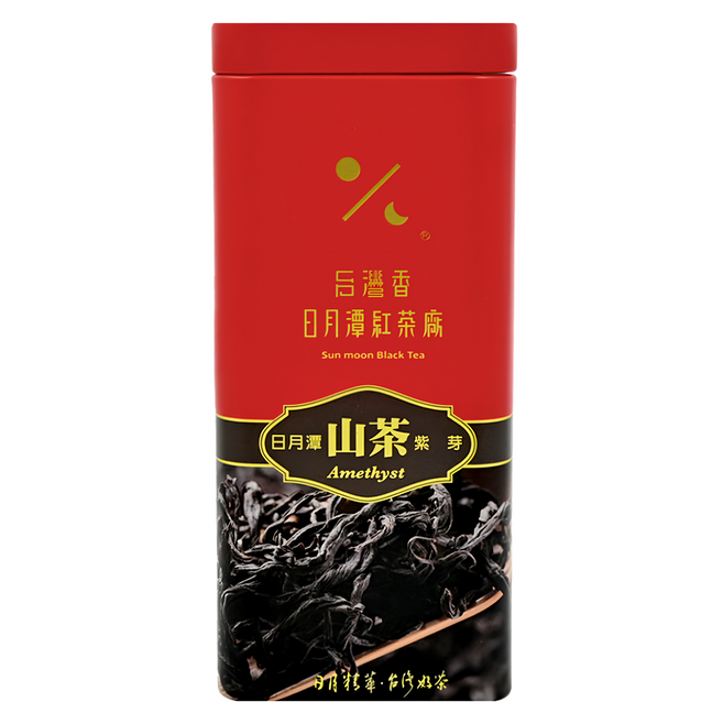 HOHOCHA 喝喝茶 頂級日月潭山茶 紫芽, 50g, 1入, 1罐