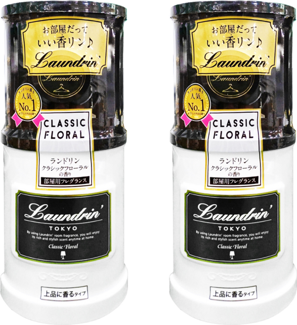 Laundrin' 朗德林 室內芳香劑, 220ml, 2罐, 經典花香