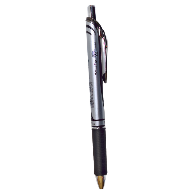 Pentel 飛龍文具 按壓極速鋼珠筆 0.7mm 12支, 黑色, 1盒