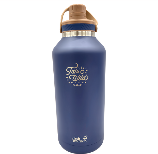 Jack Wolfskin 飛狼 TAN 烈日真空小冰桶直飲壺 JW-860B 32.5 x 12 x 12cm, 藍色, 1.8L, 1個
