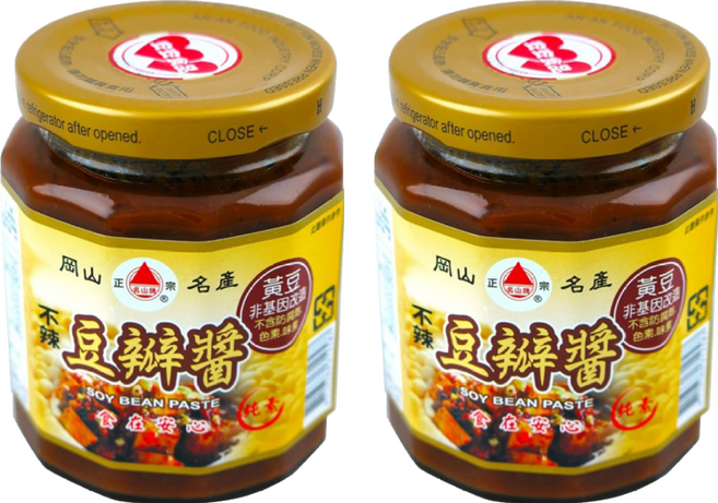 名山牌 不辣豆瓣 非基改, 280g, 2罐