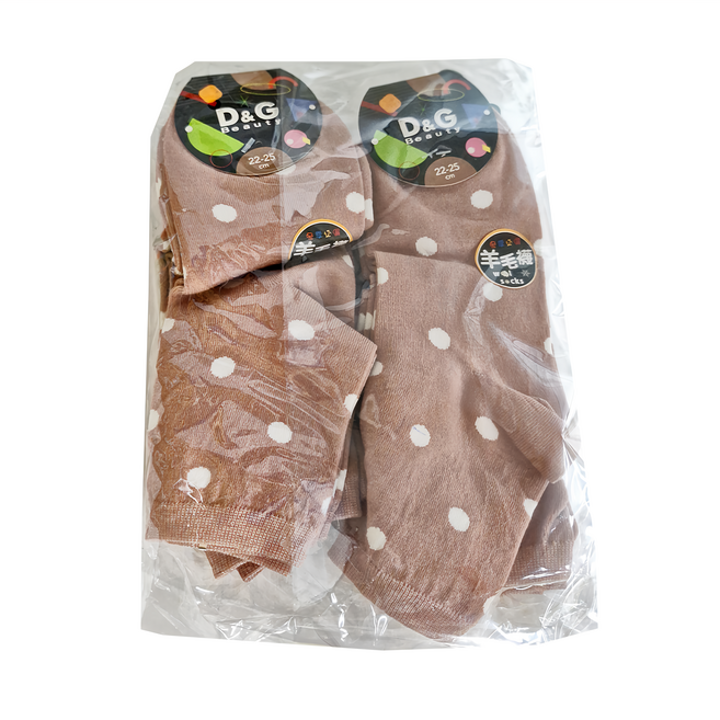 D&G 羊毛點點襪 6雙