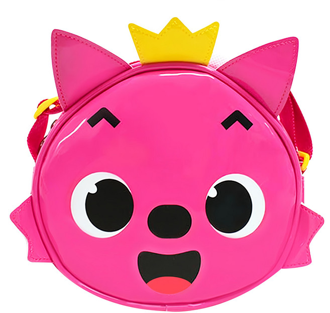WEALTHYZONE Pinkfong 碰碰狐 圓形沙灘斜背包