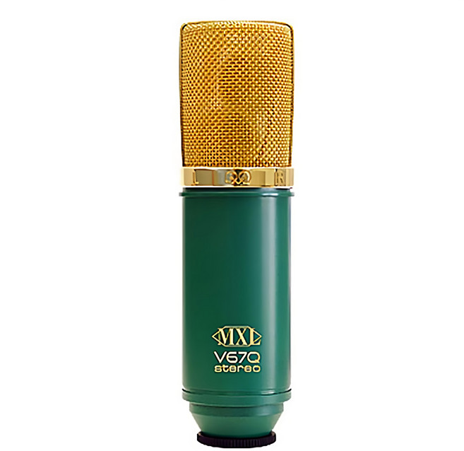 MXL v67q stereo 立體 xy收音 電容式麥克風, 綠色
