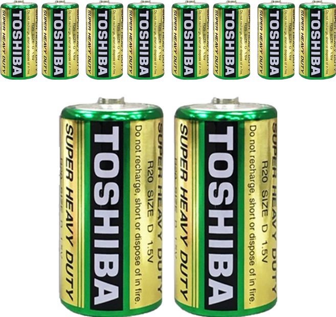 TOSHIBA 東芝 環保2號電池, 5組, 2顆