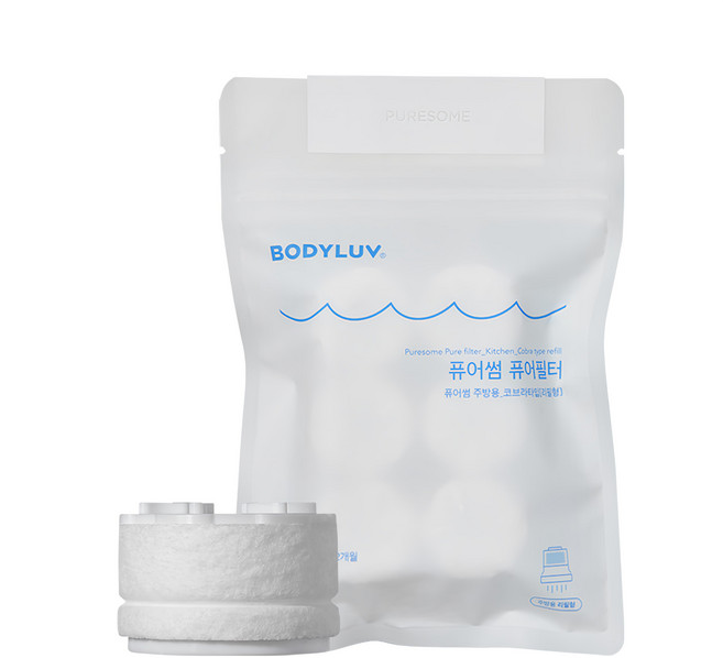 BODYLUV 第二代廚房水龍頭濾芯 Set 固定型 過濾鐵鏽雜質, 6個
