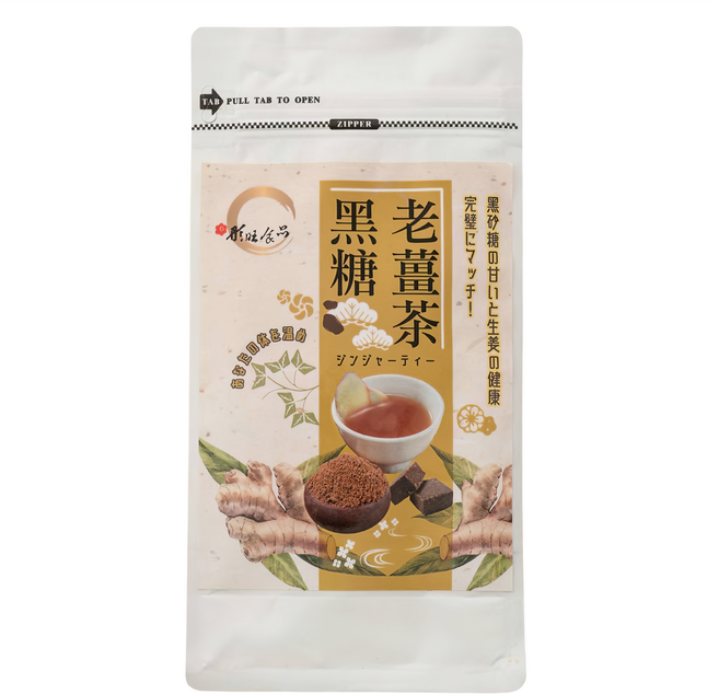彤旺食品 黑糖老薑茶, 300g, 1包, 2包