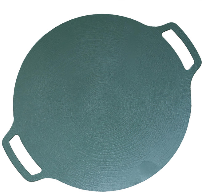 CHEFLINE IN&OUT 陶瓷燒烤盤 綠色, 33cm, 1個