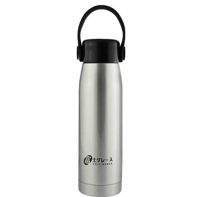FUJI-GRACE 富士雅麗 零重力316真空迷你口袋保溫杯 350ml FJ-913 本體內膽: 316不鏽鋼 本體外層: 304不鏽鋼, 1個, 銀色