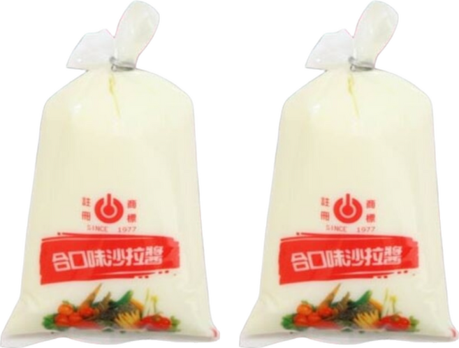 合口味沙拉醬, 500g, 2包