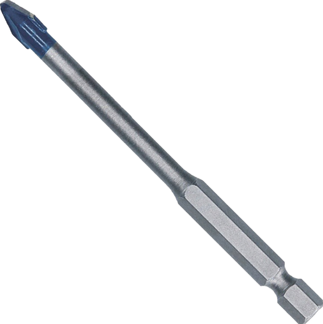 BOSCH 博世 台灣公司貨 鎢鋼六角柄磁磚鑽頭 2608900587 90 x 3mm, 1個