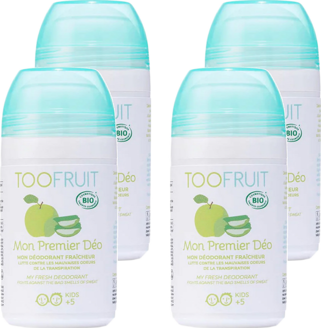 TOOFRUIT 果漾青蘋體香膏, 50ml, 4瓶