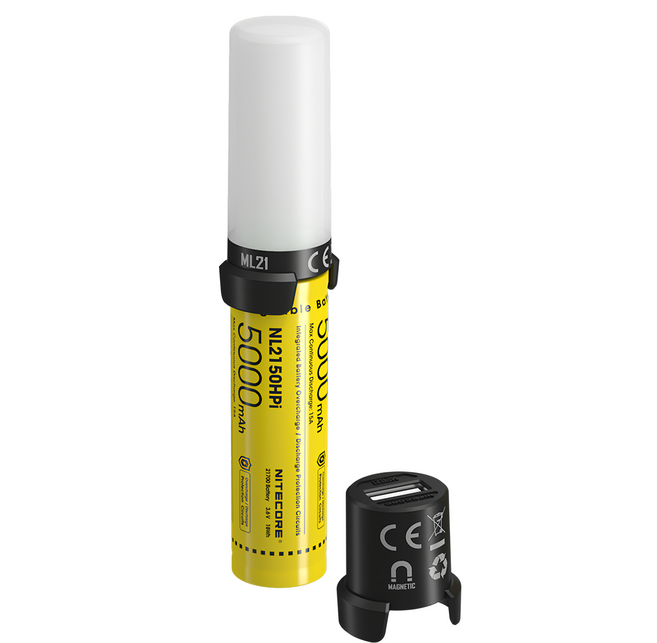 NITECORE 奈特科爾 21700 i system 智能充電組 磁吸照明露營燈, 白光, 1組