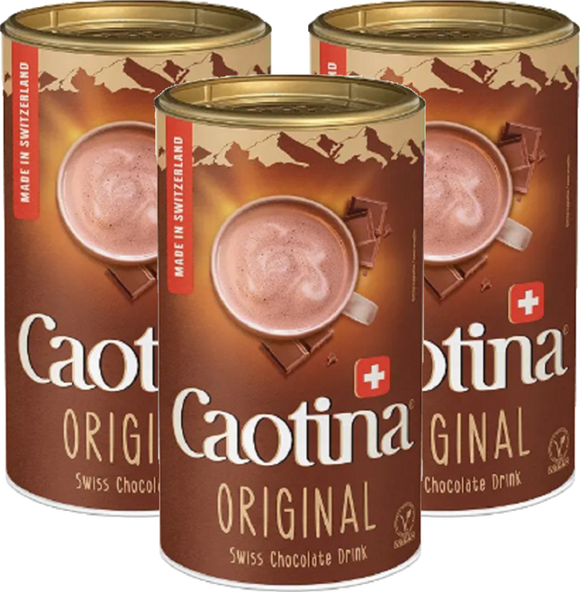 Caotina 可提娜 頂級瑞士巧克力粉, 200g, 1罐, 3罐