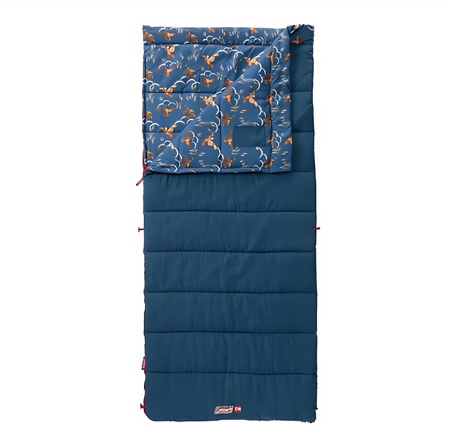 Coleman COZY II 海軍藍 睡袋 C10 抗菌 可機洗 信封型 1.6kg 展開尺寸 84*190cm CM-34773 1個
