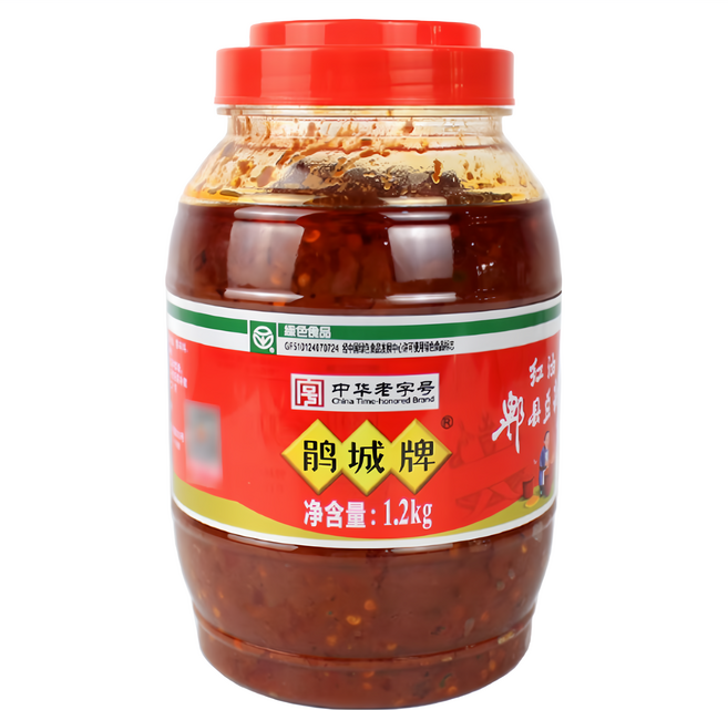 鵑城牌 紅油郫縣豆瓣, 1.2kg, 1罐