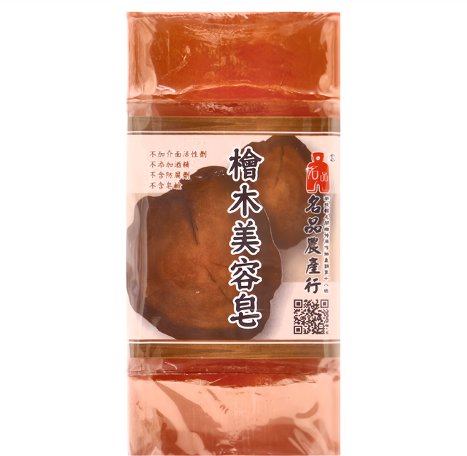 名品農產行 檜木精油美容皂 5入, 500g, 1組