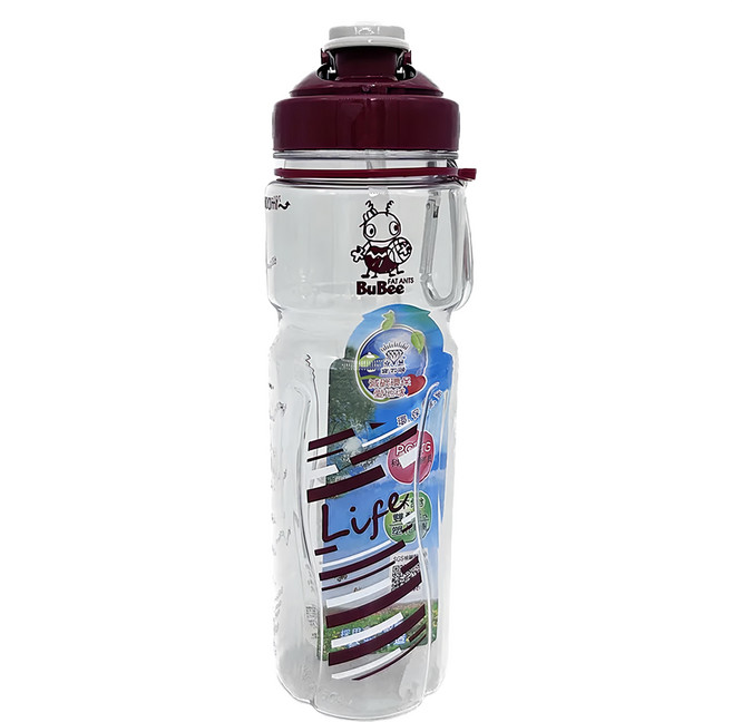 BuBee 小蟻布比 衝浪族休閒壺, 顏色隨機, 800ml, 1個