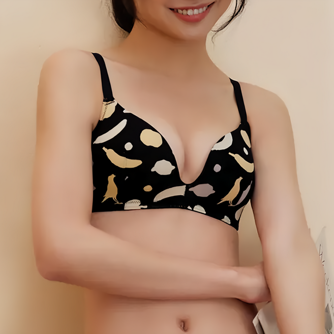 in Blooom 印花樂 x 奧黛莉 無鋼圈內衣 C80