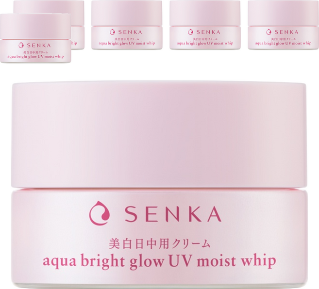 SENKA 專科 台灣公司貨 水透亮白輕盈日霜 SPF 25PA++, 50g, 6罐