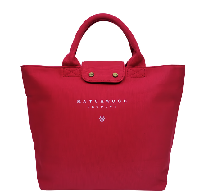 Matchwood Vintage 托特包 帆布 12.4L, 紅色