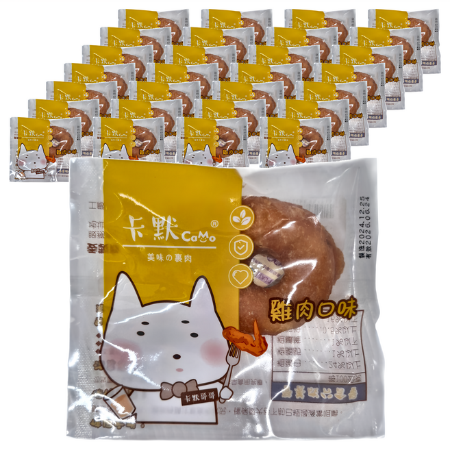 CaMo 卡默 甜甜圈 30個, 雞肉泥, 1盒